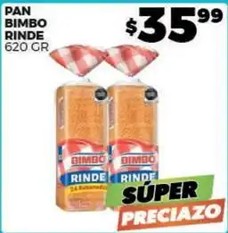 Merco Bimbo - pan bimbo rinde oferta