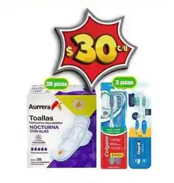 Bodega Aurrerá Aurrera - toallas nocturna con alas oferta