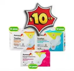 Bodega Aurrerá Aurrera - toallas y pantiprotectores oferta