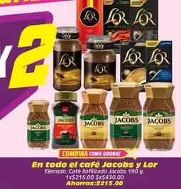 Soriana Híper Jacobs - café liofilizado oferta