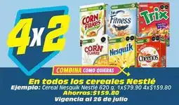 Soriana Híper Nestlé - cereales oferta