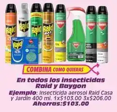 Soriana Híper Raid - insecticidas oferta
