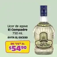 Soriana Híper El compadre - licor de agave oferta