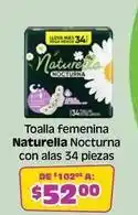 Soriana Híper Naturella - toalla femenina nocturna con alas oferta