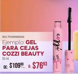 DelSol Cozzi beauty - gel para cejas oferta