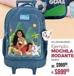 DelSol Moana - mochila rodante oferta