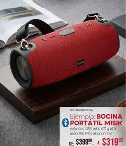 DelSol Misik - bocina portatil oferta