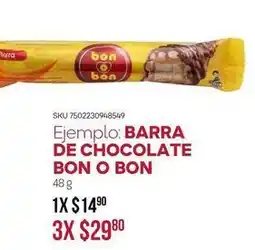 DelSol Bon o bon - barra de chocolate oferta