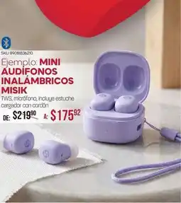 DelSol Misik - mini audífonos inalámbricos oferta