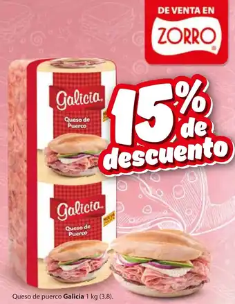 Galicia queso de puerco