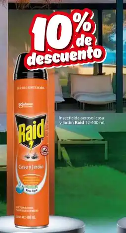 Zorro Raid insecticida aerosol casa y jardín oferta