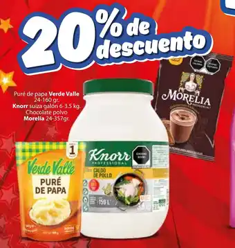 Zorro Verde valle puré de papa oferta