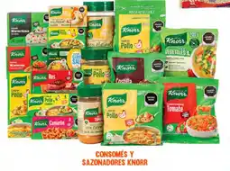 La Comer Knorr consomes y sazonadores oferta
