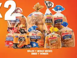 La Comer Bimbo y wonder bollos y medias noches oferta