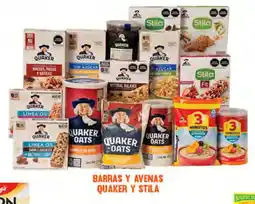 La Comer Barras y avenas quaker y stila oferta