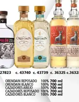Bodegas Alianza Orendain reposado 100% oferta
