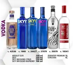 Bodegas Alianza Absolut elyx oferta