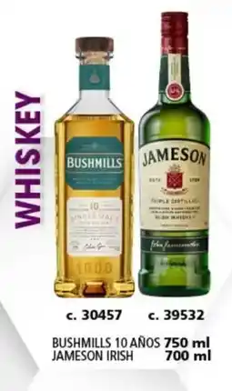 Bodegas Alianza Bushmills 10 años oferta