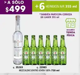 Bodegas Alianza Mezcalencuentro joven 100% oferta