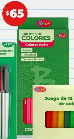 Tiendas Tres B Lápices de colores oferta