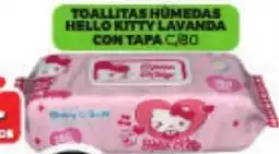 Merco Hello kitty toallitas humedas lavanda con tapa oferta