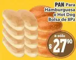 Casa Ley Pan Para Hamburguesa o Hot Dog oferta
