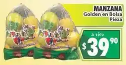 Casa Ley Manzana Golden en Bolsa oferta