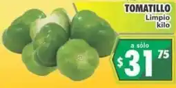Casa Ley Tomatillo Limpio oferta