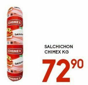 Alsuper Salchichón chimex kg oferta