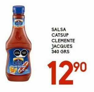 Alsuper Salsa catsup clemente jacques 340g oferta