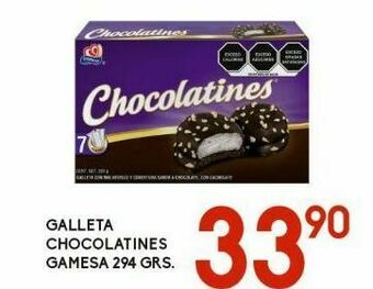 Alsuper Galleta chocolatines gamesa 294g oferta