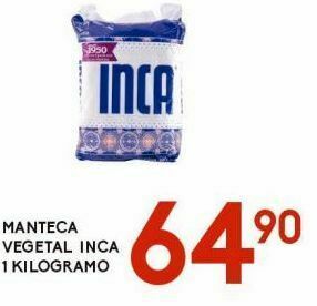 Alsuper Manteca vegetal inca kg oferta