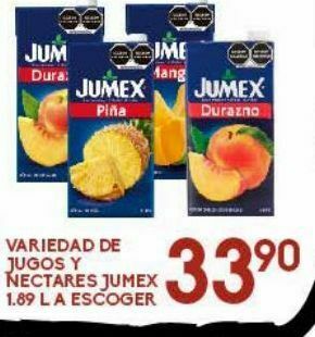 Alsuper Variedad de jugos y nectares jumex 1.89lt oferta
