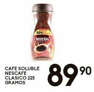 Alsuper Café soluble nescafé clásico 225g oferta