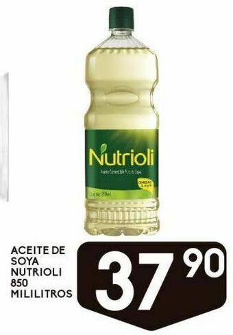 Aceite de soya nutrioli 850ml