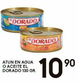 Alsuper Atún en agua o aceite el dorado 130g oferta