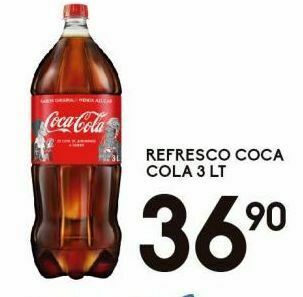 Alsuper Refresco coca cola 3lt oferta