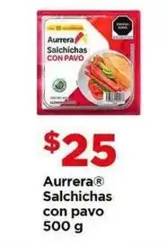 Bodega Aurrerá Aurrera - salchichas con pavo oferta