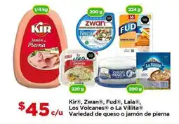 Bodega Aurrerá Los volcanes - queso o jamón de pierna oferta