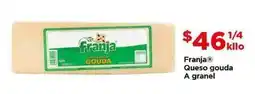Bodega Aurrerá Franja - queso gouda oferta