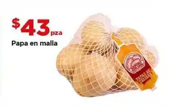 Bodega Aurrerá Papa en malla oferta