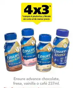 Farmacia San Pablo ensure advance chocolate, fresa, vainilla o café oferta