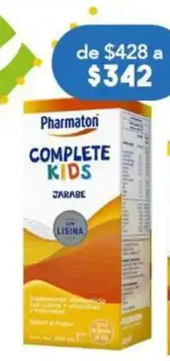 Farmacia San Pablo Pharmaton Complete Kids Jarabe oferta