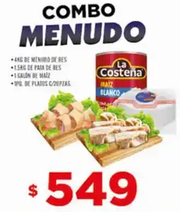 El Florido La Costeña Combo Menudo oferta