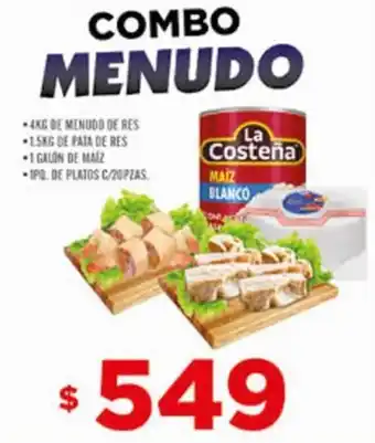 El Florido La Costeña Combo Menudo oferta