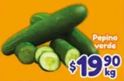 El Florido Pepino verde oferta