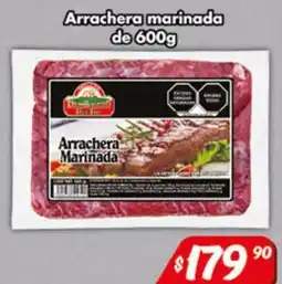 El Florido Arrachera marinada oferta