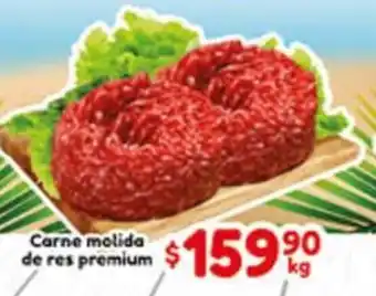 Carne molida de res premium