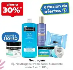 Farmacia San Pablo Neutrogena crema facial hidratante mate 3 en 1 oferta