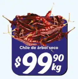 El Florido Chile de árbol seco oferta